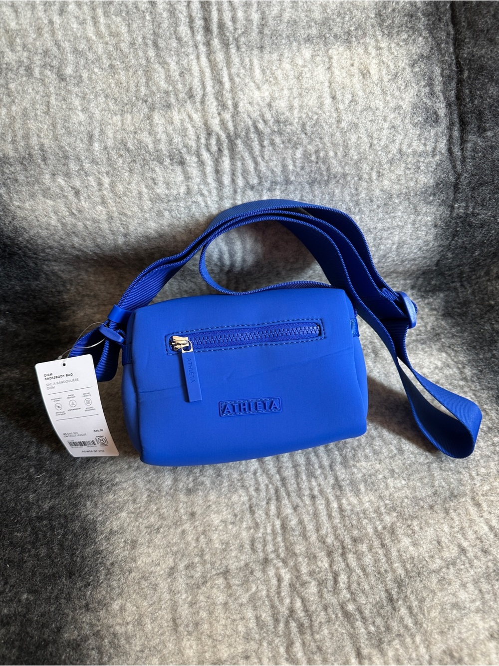 Athleta Diem Electric Blue Crossbody Bag